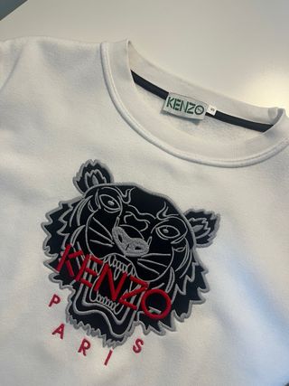 Sudadera Kenzo Blanca Talla XS