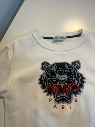 Sudadera Kenzo Blanca Talla XS