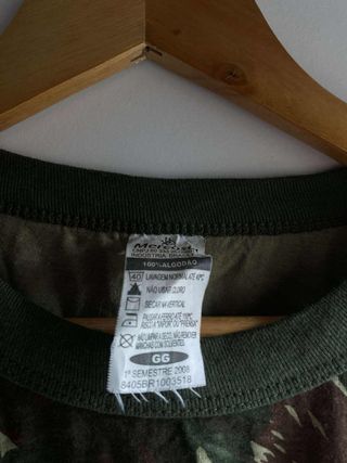 Camiseta militar hombre talla L 