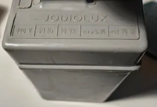 Lampada da ferroviere arancione