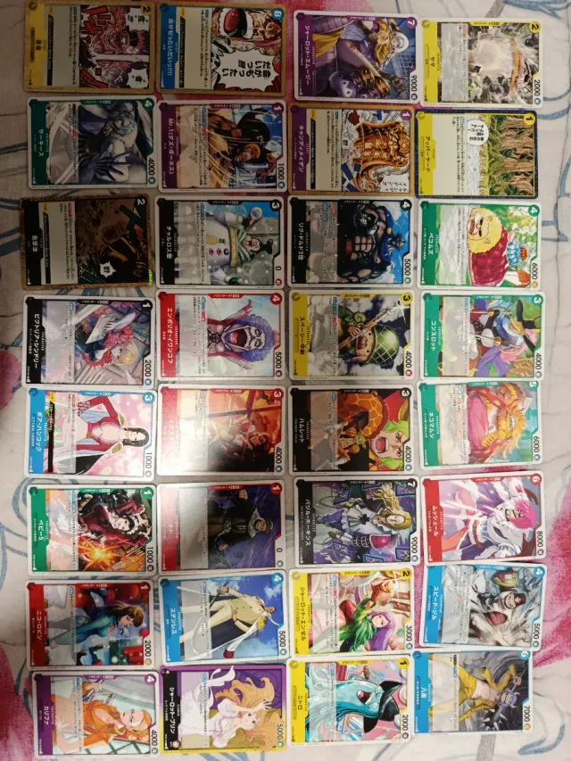 Carte One Piece versione jap