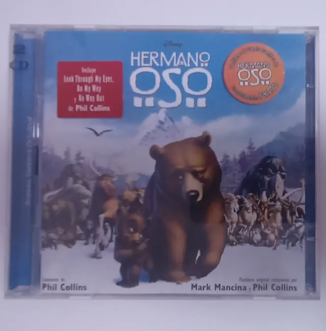 CD Banda Sonora Hermano Oso Disney Phil Collins