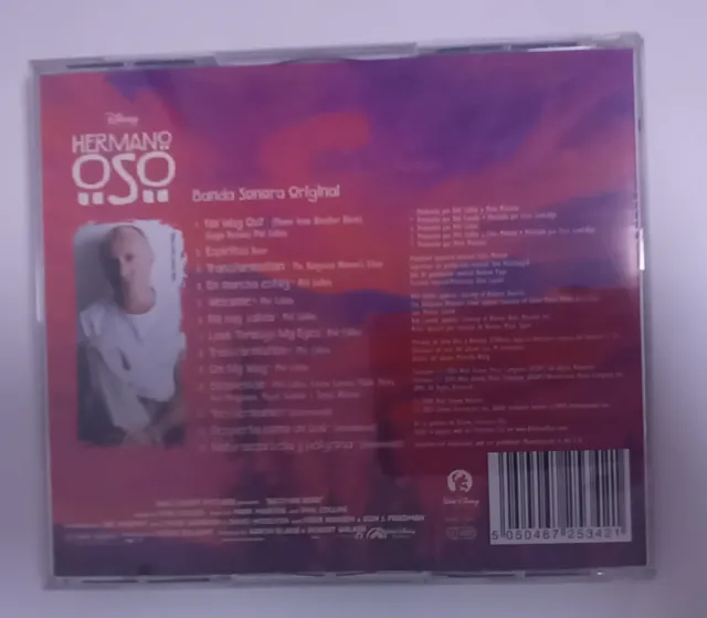 CD Banda Sonora Hermano Oso Disney Phil Collins
