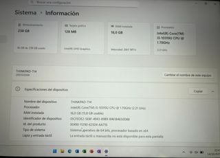 Lenovo ThinkPad T14 Portátil