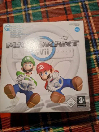 Mario Kart Wii con Volante Nintendo Wii