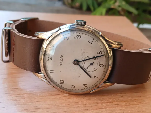 Reloj Roamer Mecánico Antiguo
