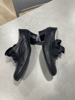 Zapatos de baile regional negros