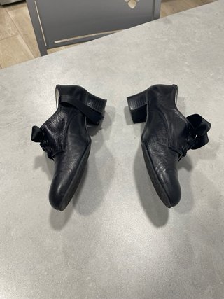 Zapatos de baile regional negros