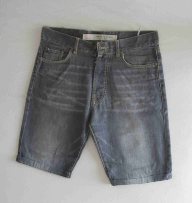 Pantalón Corto Vaquero Gris