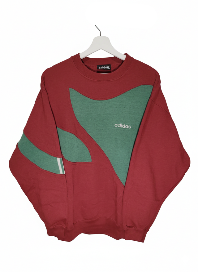 Sudadera Adidas roja y verde