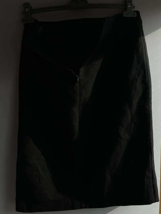 Falda Zara Negra Talla M