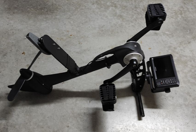 Pedalera de hélice para kayak