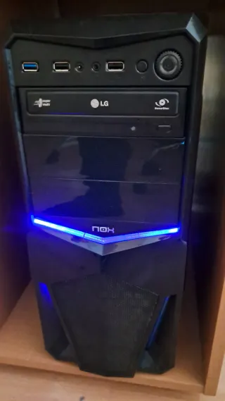 Ordenador Nox Pax Negro/Azul