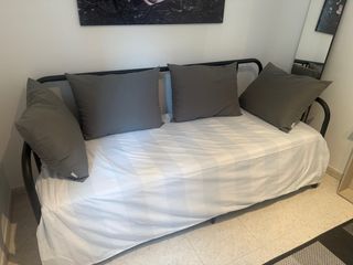 Sofá cama FYRESDAL con 2 colchones