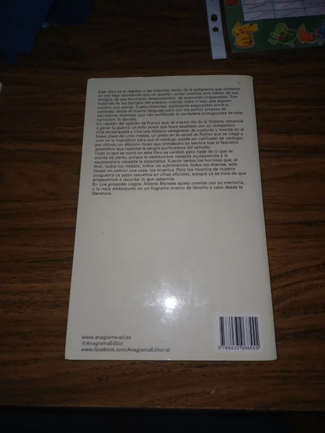 Los girasoles ciegos (Narrativas Hispanicas) (S...