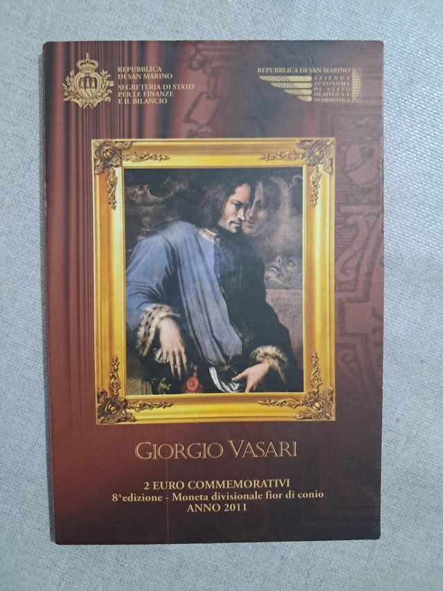 Moneda 2 Euro Giorgio Vasari 2011