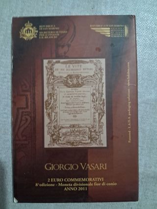 Moneda 2 Euro Giorgio Vasari 2011