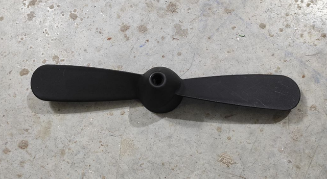 Hélice para kayak negra