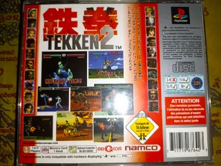 Tekken 2 Platinum para PlayStation 1