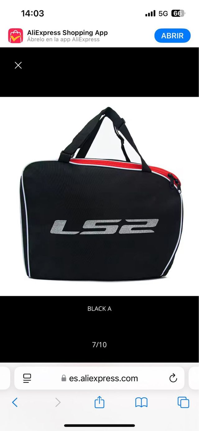 Mochila funda ls2 original