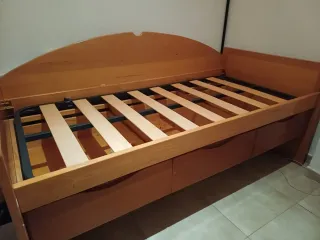 Cama nido madera maciza