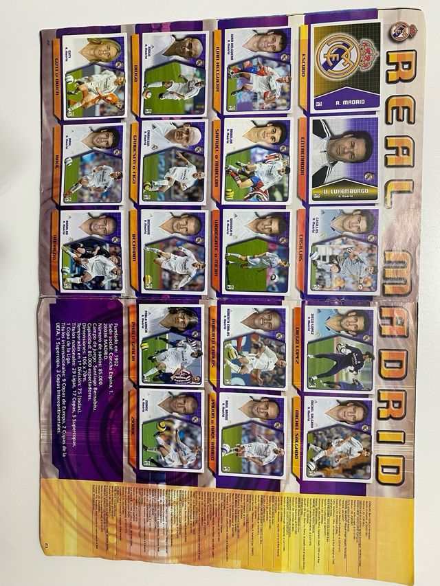 Álbum La Liga Colección Cromos 2005-2006