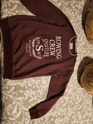 Jersey Esfera Burdeos color vino Talla S