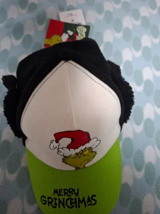 Gorra El Grinch Navideña