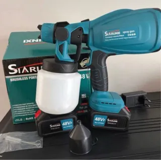 Pistola a spruzzo a doppia batteria 48V
