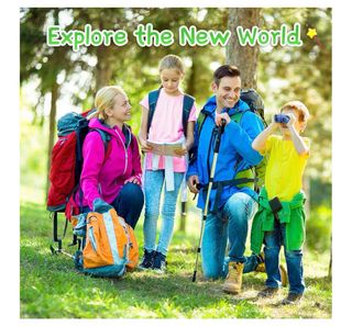 Binoculares Let's Go para Niños 5-9 años