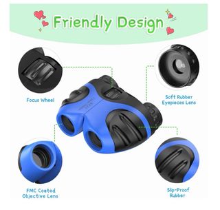 Binoculares Let's Go para Niños 5-9 años