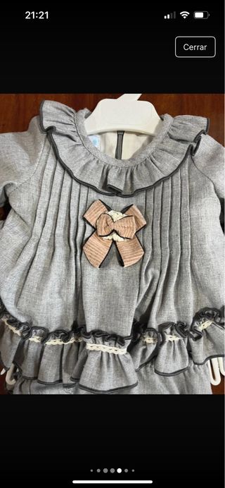 Conjunto bebé niña Jesusito y bombacho