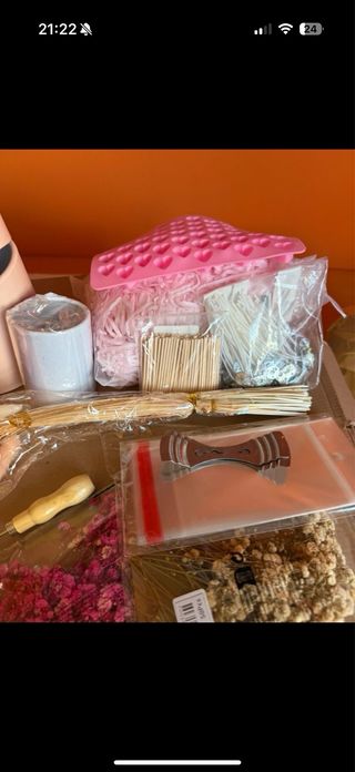 Kit per creare candele fai da te