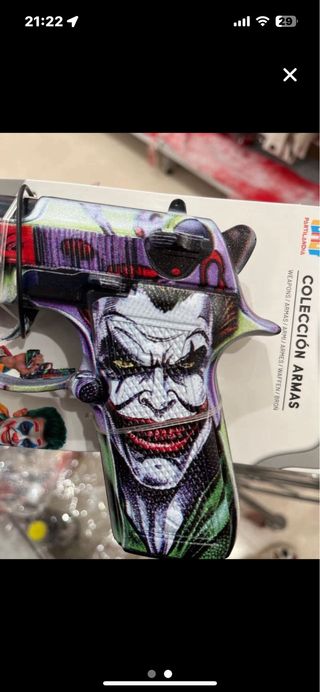 Pistola Joker Disfraz