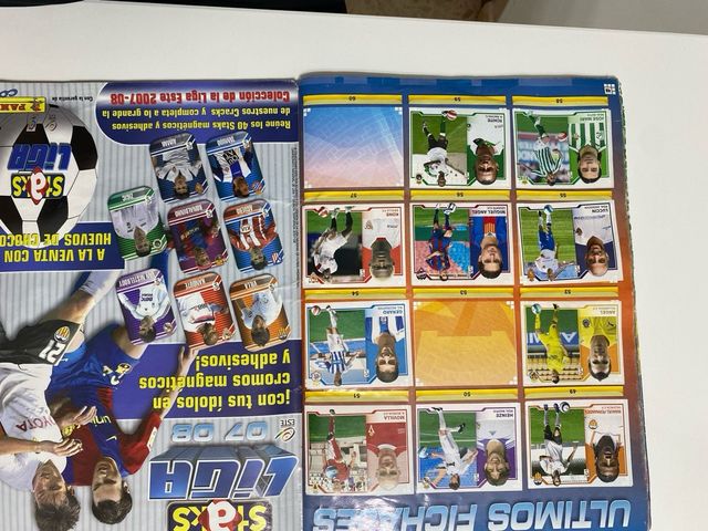 Álbum Fútbol La Liga 2007-2008