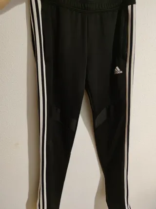 Chándal Adidas chico negro