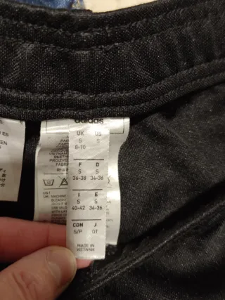 Chándal Adidas chico negro