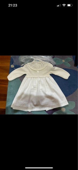 Vestido Foque 12 meses