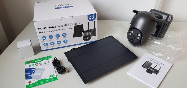 Telecamera Esterna 4G LTE con SIM pannello solare