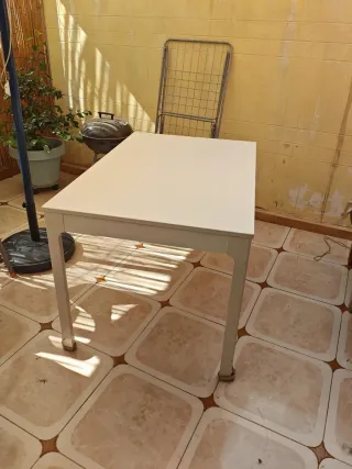Mesa extensible Ekedalen Ikea blanca