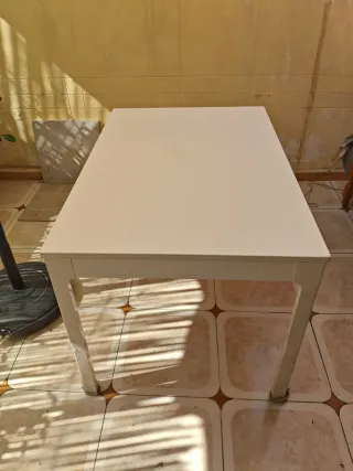 Mesa extensible Ekedalen Ikea blanca