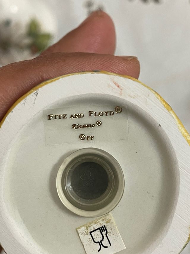 ceramica Gallo Fitz & Floyd  dipinto a mano