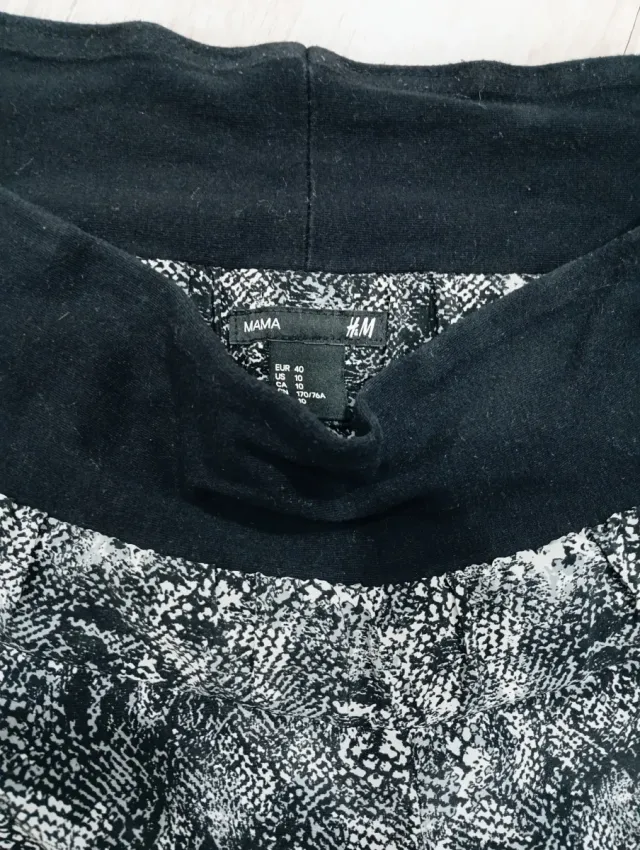 Pantalón premamá estampado
