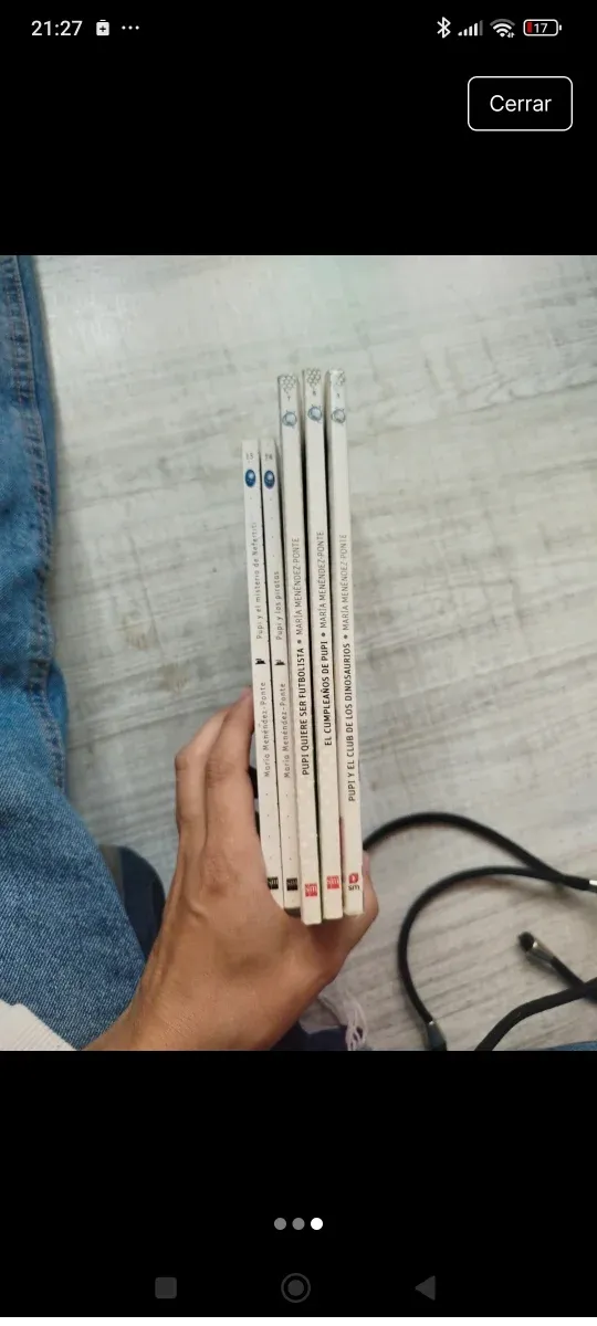 Lote de 5 libros de Pupi