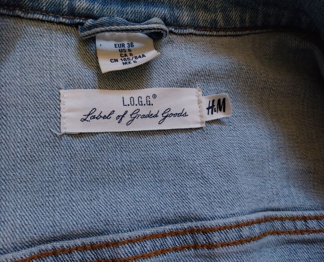 Cazadora vaquera H&M mujer Talla 36