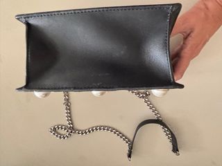 Bolso Carolina Herrera Negro y Rojo