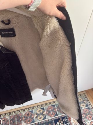 Chaqueta vaquera forrada Stradivarius Talla M