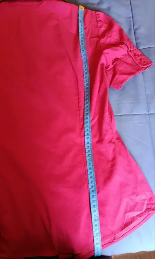 Blusa fucsia manga corta