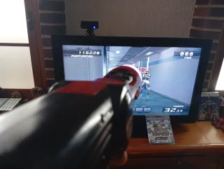 2 Pistolas PS Move + Cámara + Time Crisis PS3