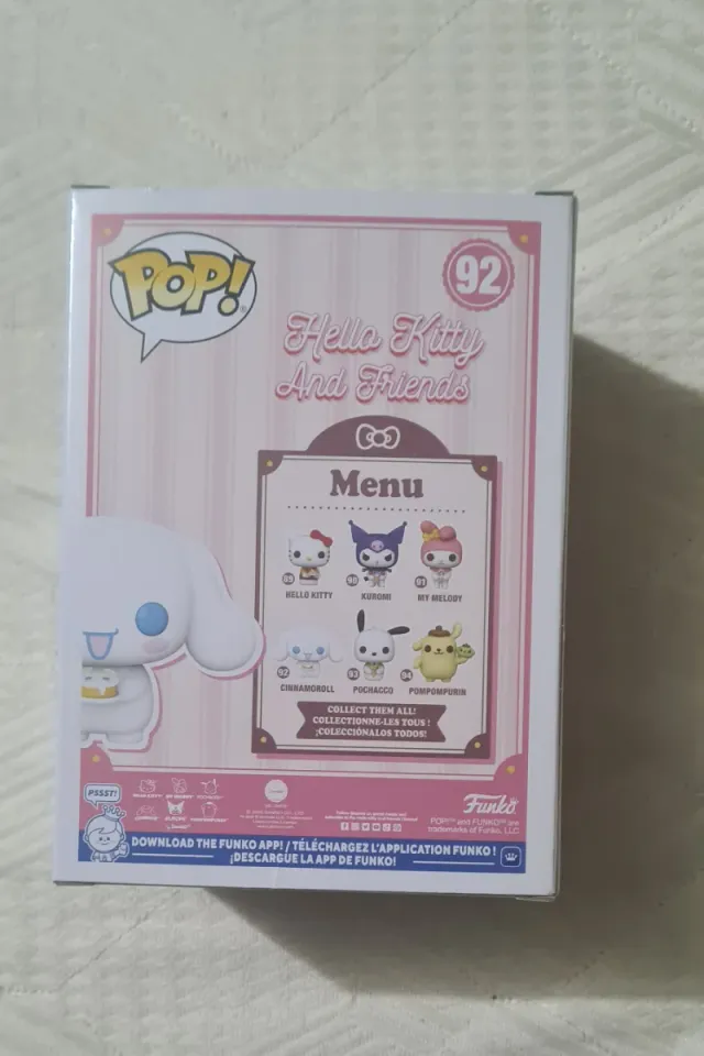 Funko Pop Cinnamoroll 92 Diamond Edition 7500pz